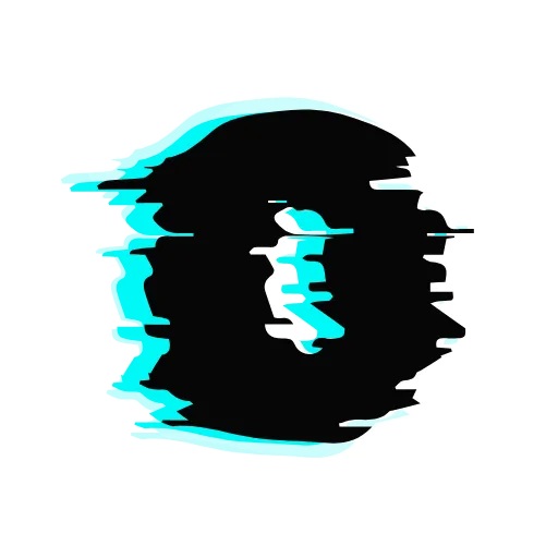 0️⃣ Эмодзи «Glitch Font» для Telegram