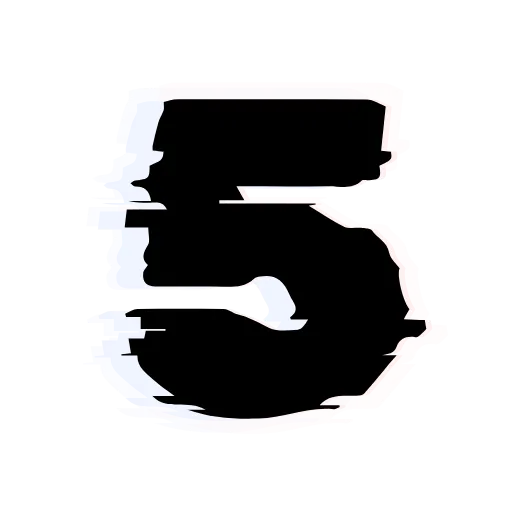 5️⃣ Эмодзи «Glitch Font» для Telegram