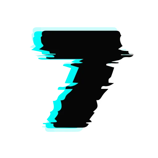7️⃣ Эмодзи «Glitch Font» для Telegram