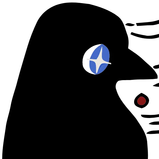 🐦 Эмодзи «Crow» для Telegram