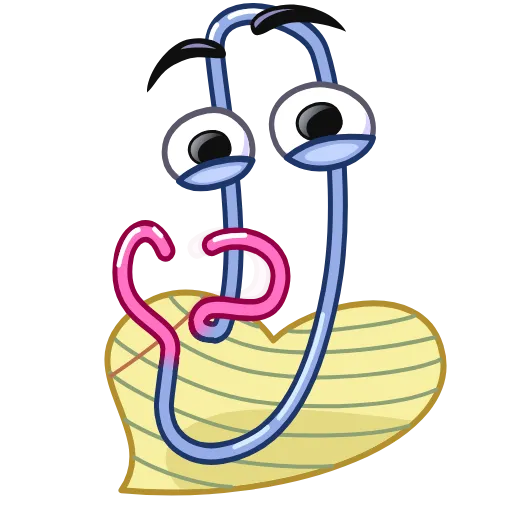 ❤ Стикер «Glitter Pin» для Telegram