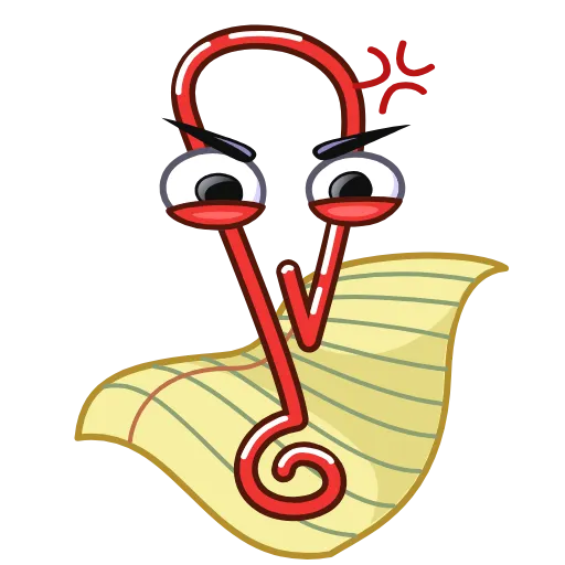 😡 Стикер «Glitter Pin» для Telegram
