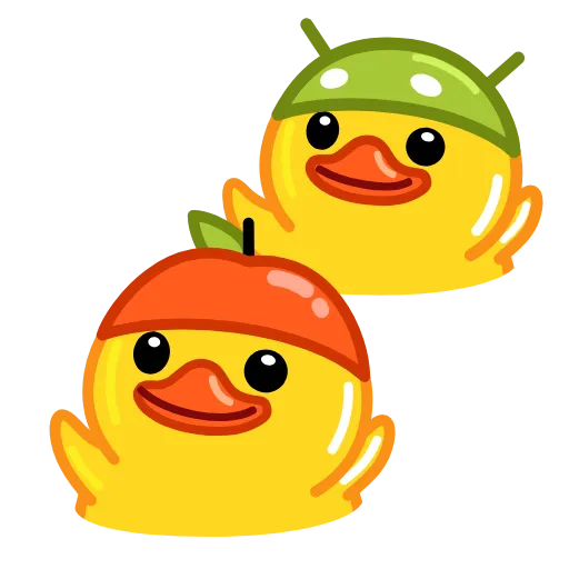 👋 Стикер «Telegram Duck» для Telegram