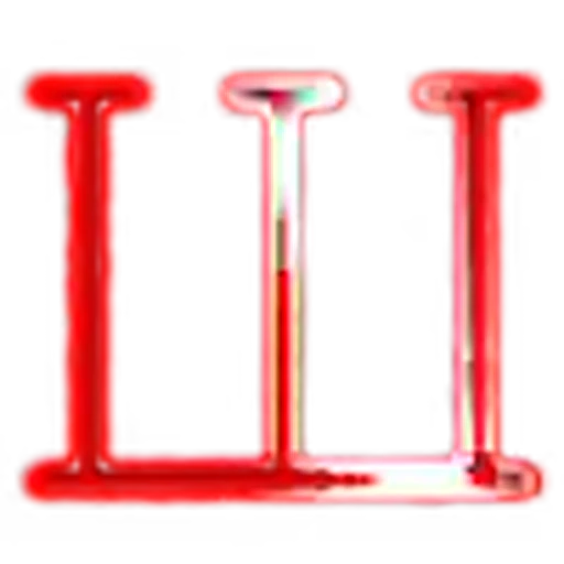 🔺 Эмодзи «Red Blue glitter font» для Telegram