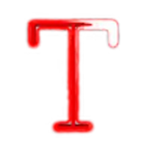 🔺 Эмодзи «Red Blue glitter font» для Telegram