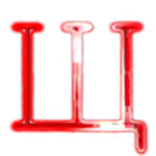 🔺 Эмодзи «Red Blue glitter font» для Telegram