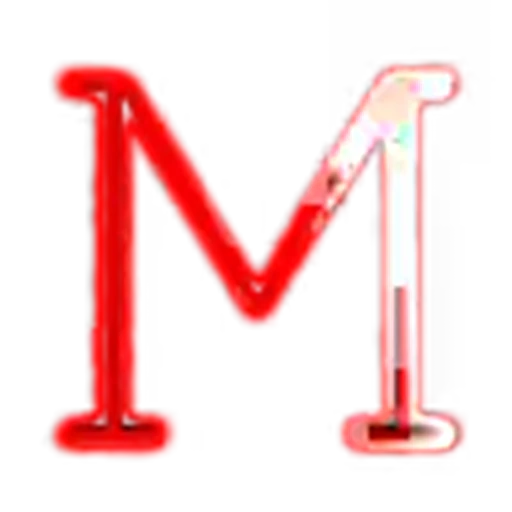 🔺 Эмодзи «Red Blue glitter font» для Telegram