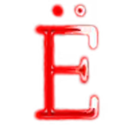 🔺 Эмодзи «Red Blue glitter font» для Telegram