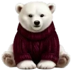 🐻‍❄️ Эмодзи «glossy burgundy» для Telegram