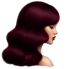 👩‍🦰 Эмодзи «glossy burgundy» для Telegram