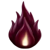 🔥 Эмодзи «glossy burgundy» для Telegram
