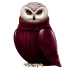 🦉 Эмодзи «glossy burgundy» для Telegram