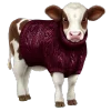 🐮 Эмодзи «glossy burgundy» для Telegram