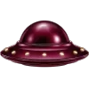 🛸 Эмодзи «glossy burgundy» для Telegram