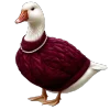 🪿 Эмодзи «glossy burgundy» для Telegram
