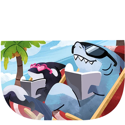 😎 Стикер «Глуббер Без Текста» для Telegram