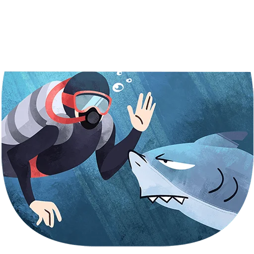 👋 Стикер «Глуббер Без Текста» для Telegram
