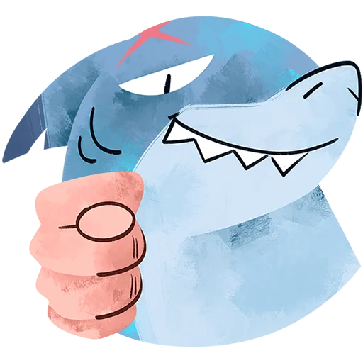 🖕 Стикер «Глуббер Без Текста» для Telegram