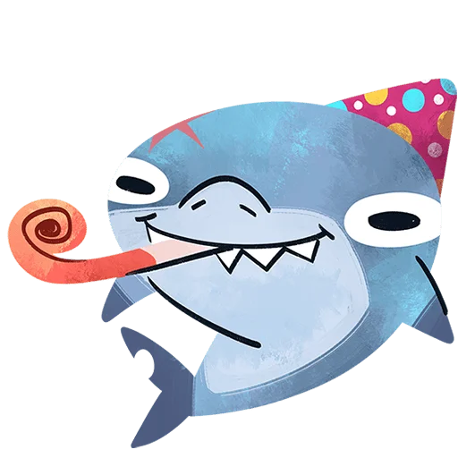 🥳 Стикер «Глуббер Без Текста» для Telegram