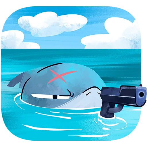 🔫 Стикер «Глуббер Без Текста» для Telegram