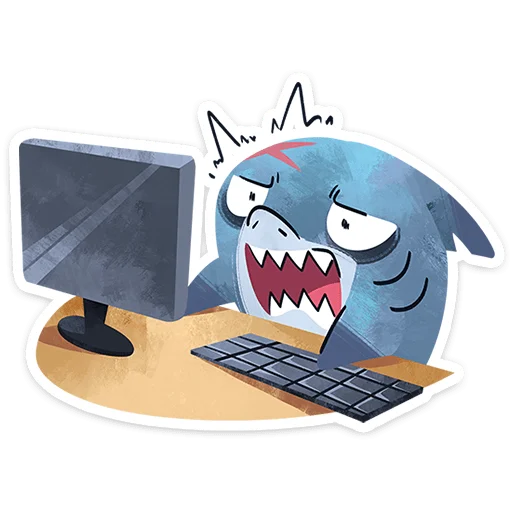 💻 Стикер «Глуббер» для Telegram