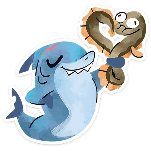 ❤ Стикер «Глуббер» для Telegram