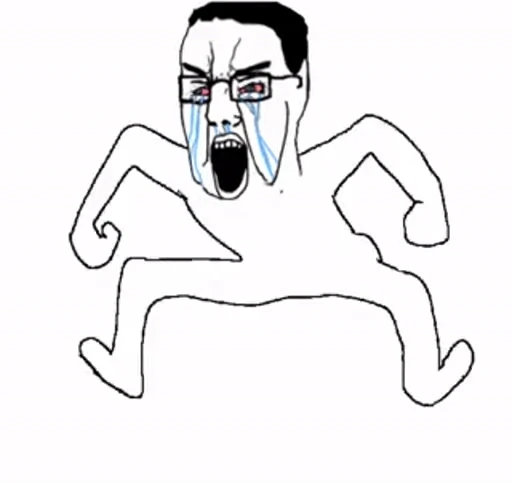 😡 Стикер «Soyjak pack» для Telegram