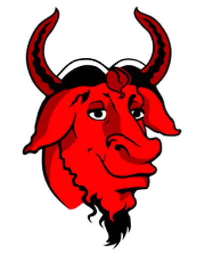 👹 Стикер «GNU/Memes» для Telegram