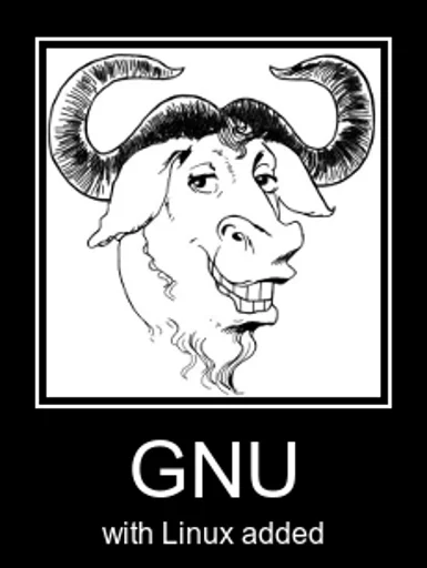 😏 Стикер «GNU/Memes» для Telegram