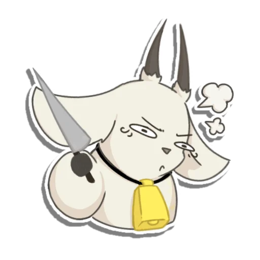 🔪 Стикер «GOAT Club» для Telegram