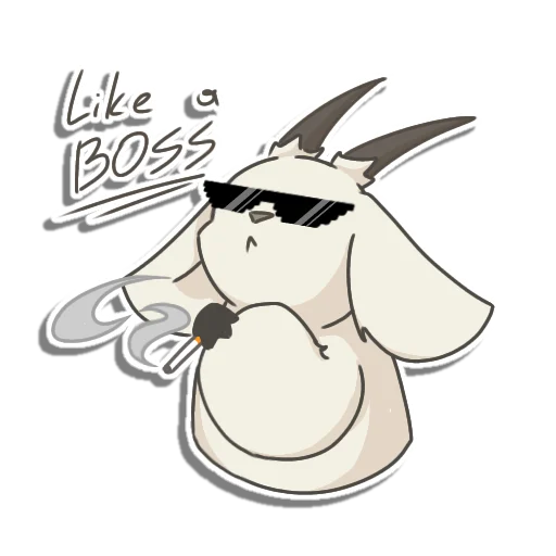 😎 Стикер «GOAT Club» для Telegram