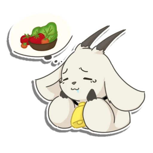 🤤 Стикер «GOAT Club» для Telegram