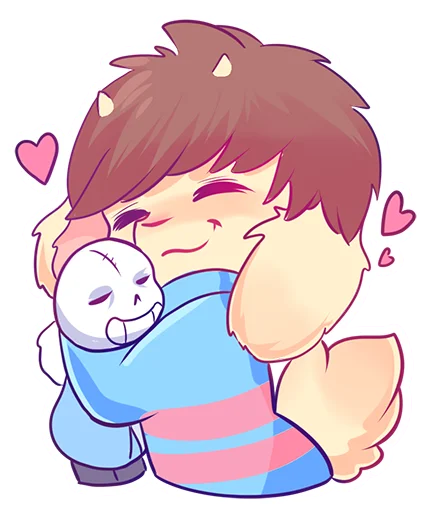 ❤️ Стикер «GoatFrisk» для Telegram