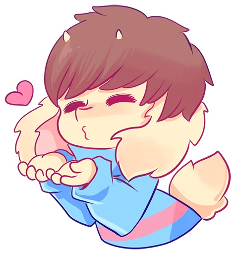 😘 Стикер «GoatFrisk» для Telegram