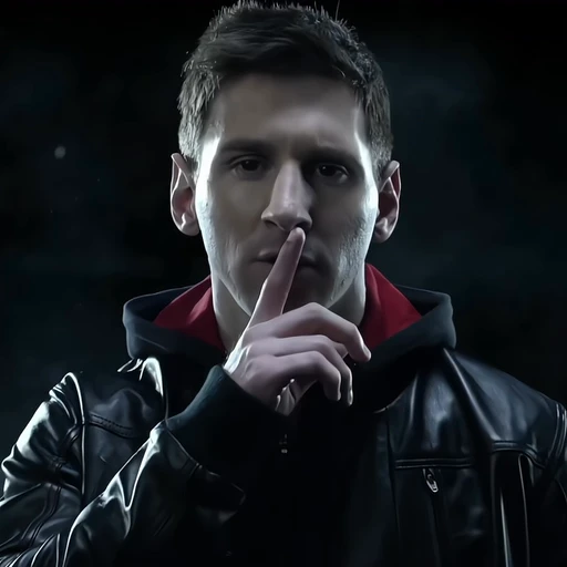 🤫 Стикер «Leo Messi» для Telegram