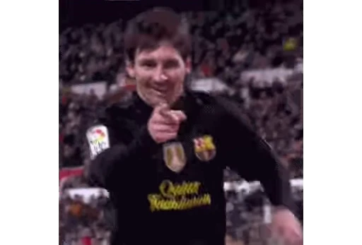 🫵 Стикер «Leo Messi» для Telegram
