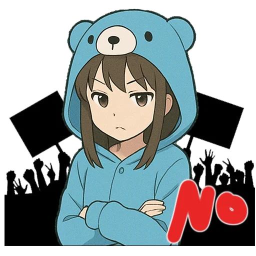 😤 Стикер «chan go» для Telegram