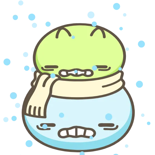 🥶 Стикер «Go! Dango!» для Telegram