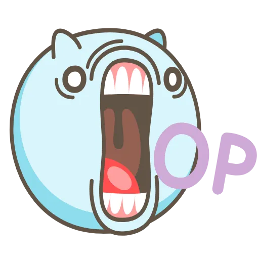 😱 Стикер «Go! Dango!» для Telegram