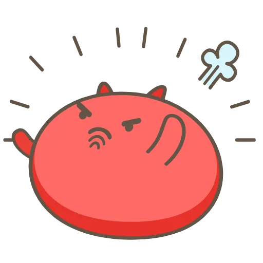 😡 Стикер «Go! Dango!» для Telegram