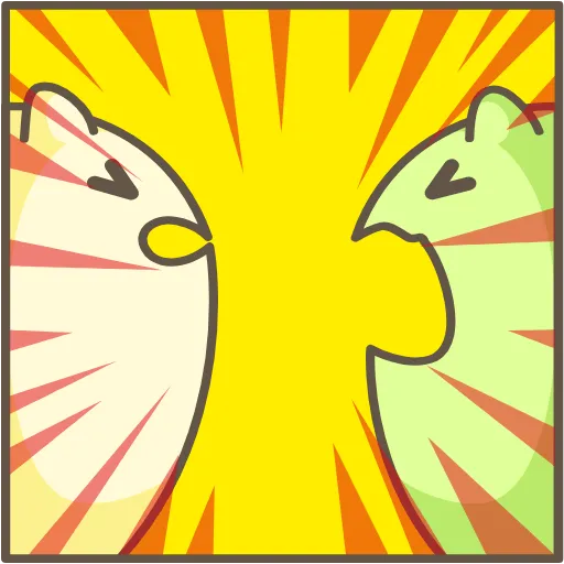 🤬 Стикер «Go! Dango!» для Telegram
