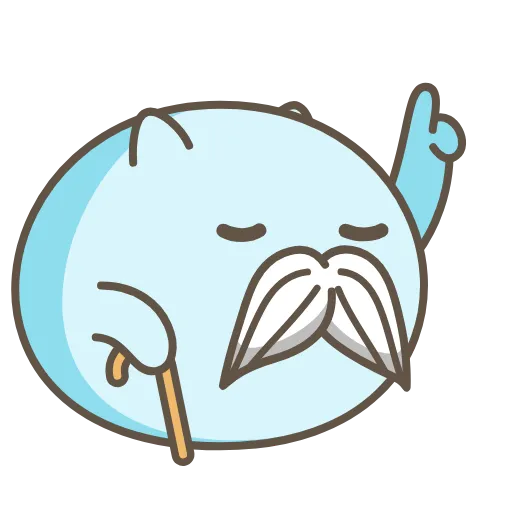 ☝ Стикер «Go! Dango!» для Telegram