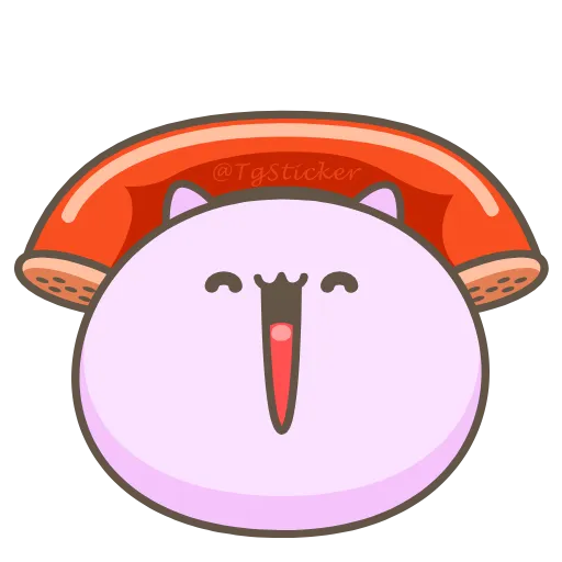 ☎️ Стикер «Go! Dango!» для Telegram