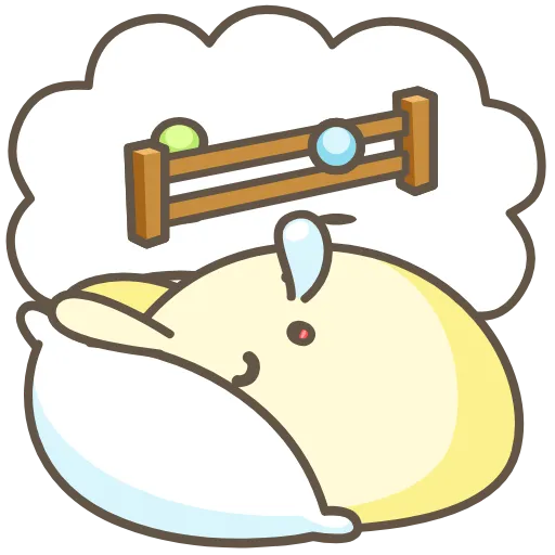 😴 Стикер «Go! Dango!» для Telegram