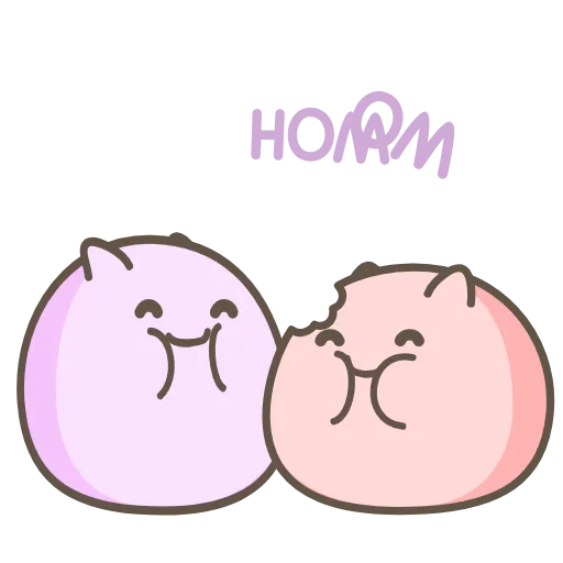 ☺️ Стикер «Go! Dango!» для Telegram