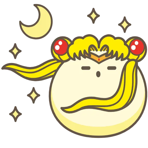 👸 Эмодзи «Go! Dango!» для Telegram