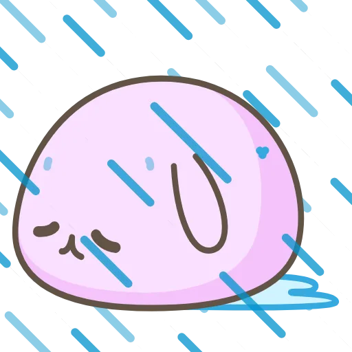 ☔️ Эмодзи «Go! Dango!» для Telegram