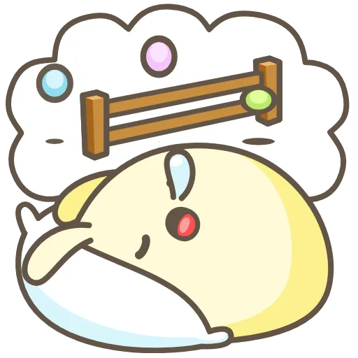 😴 Эмодзи «Go! Dango!» для Telegram
