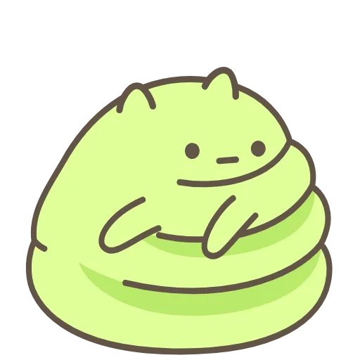 🫠 Эмодзи «Go! Dango!» для Telegram