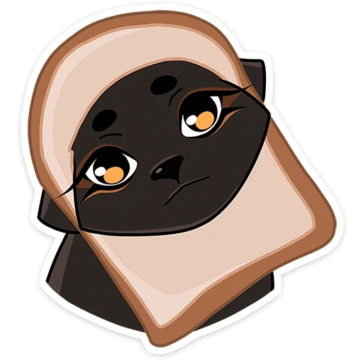 🍞 Стикер «Богиня Баст» для Telegram